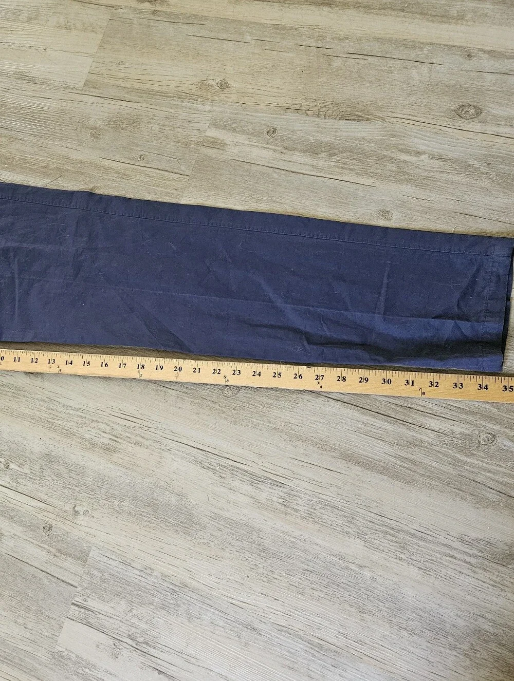 Suitsupply Navy Blue Men's Cotton Linen Blrnd Causal Dress Pants Eur 48r Medium